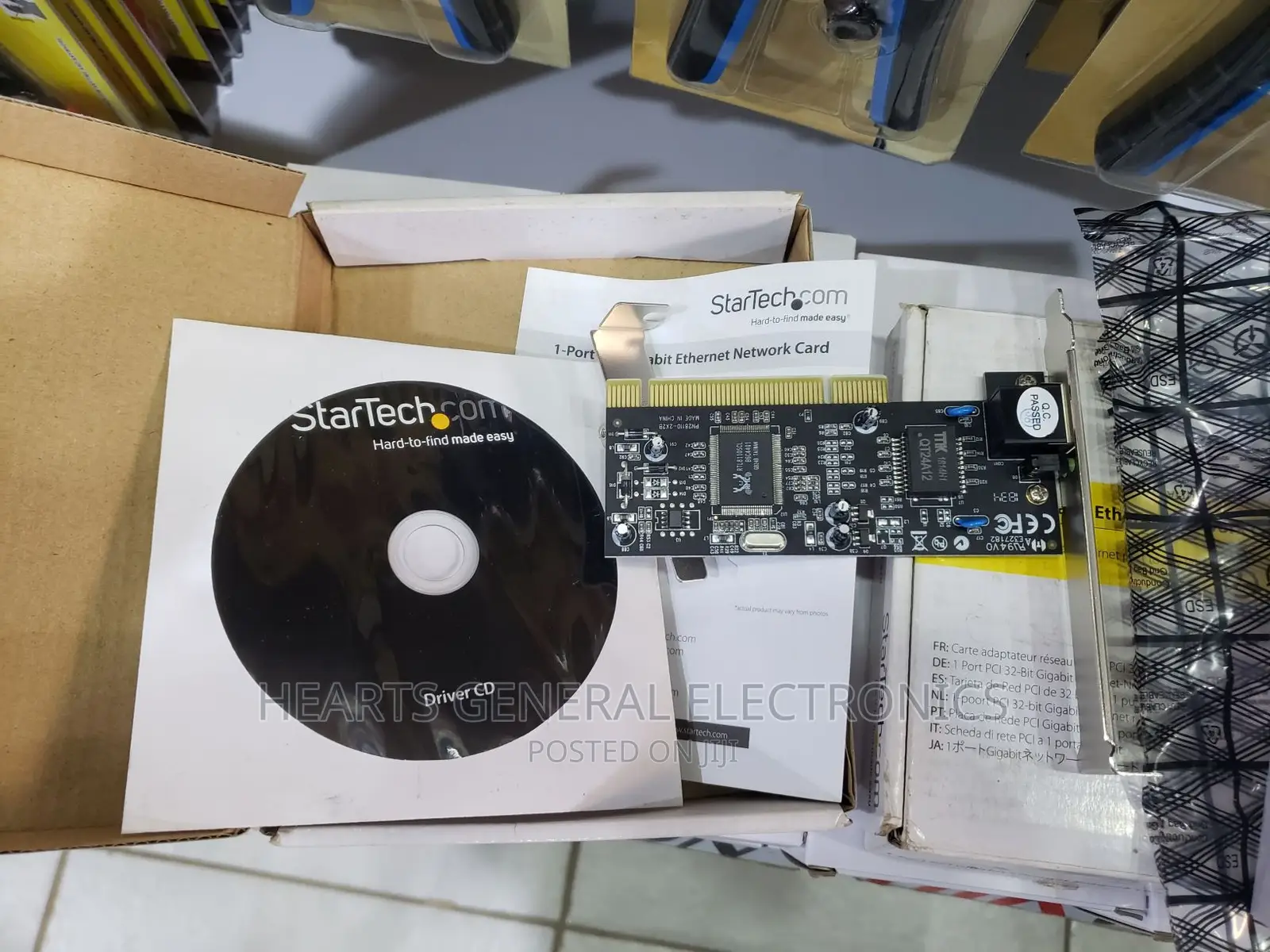 PCI Gigabit Ethernet Network Card (1 Port )