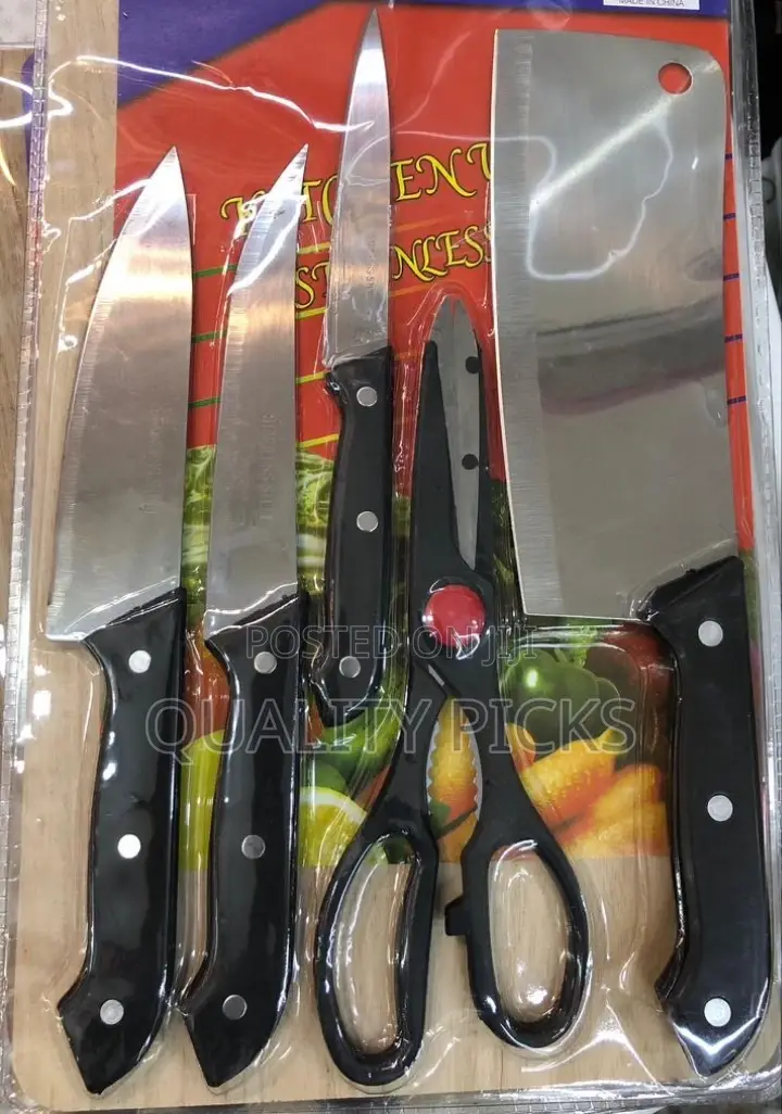 Chopping Board and Knife Set