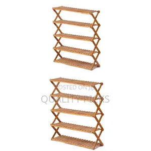 Wooden Shoe Rack