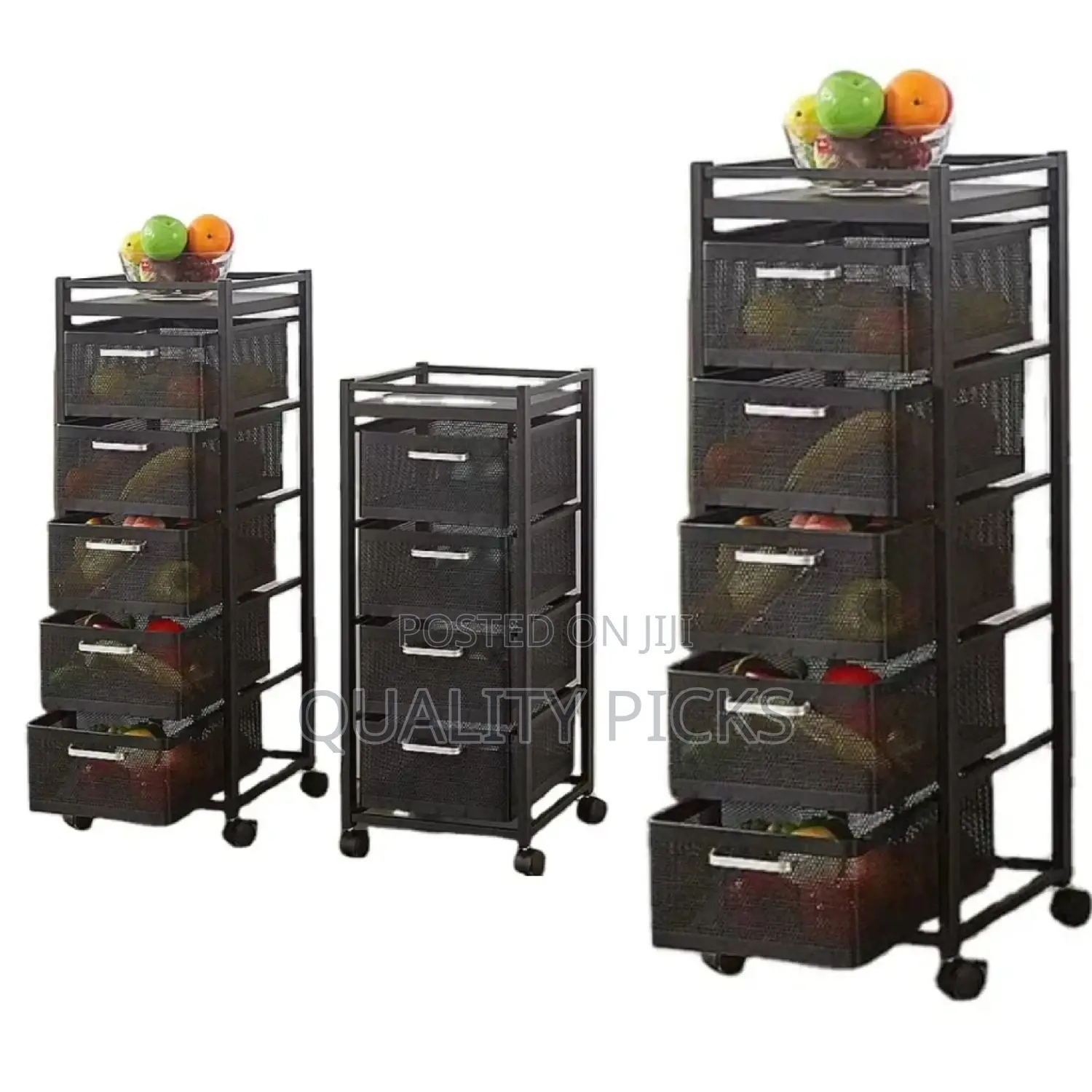 Movable Vegetable Storage Rack
