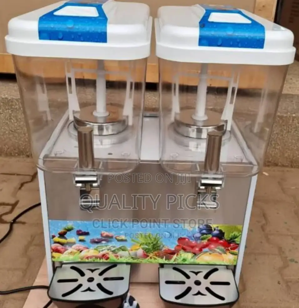Electric Double Juice Dispenser