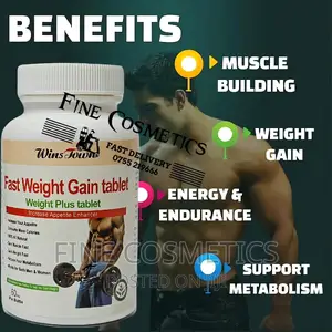 Unisex Fast Weight Gain Tablets, Body Building Muscle Growth
