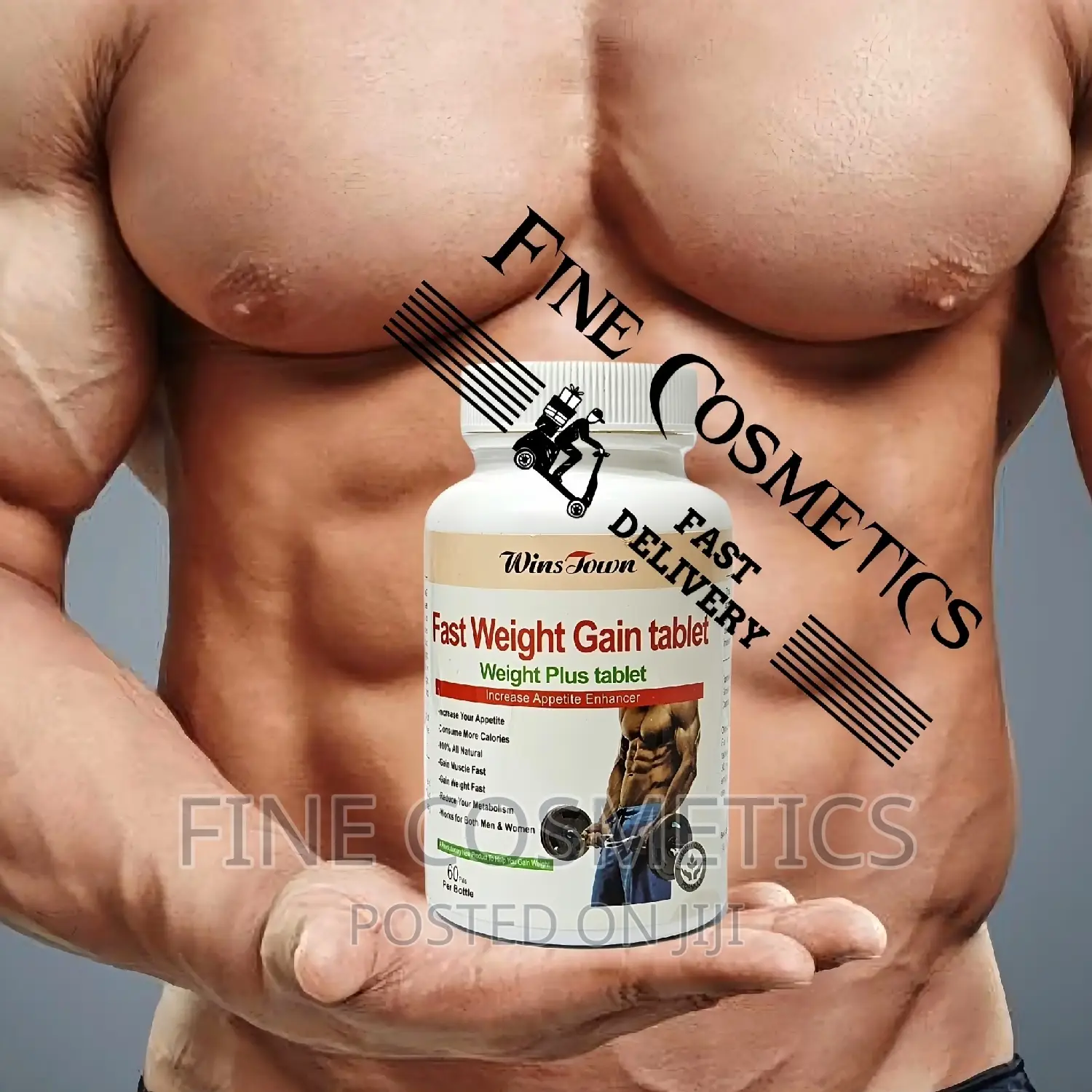 Unisex Fast Weight Gain Tablets, Body Building Muscle Growth