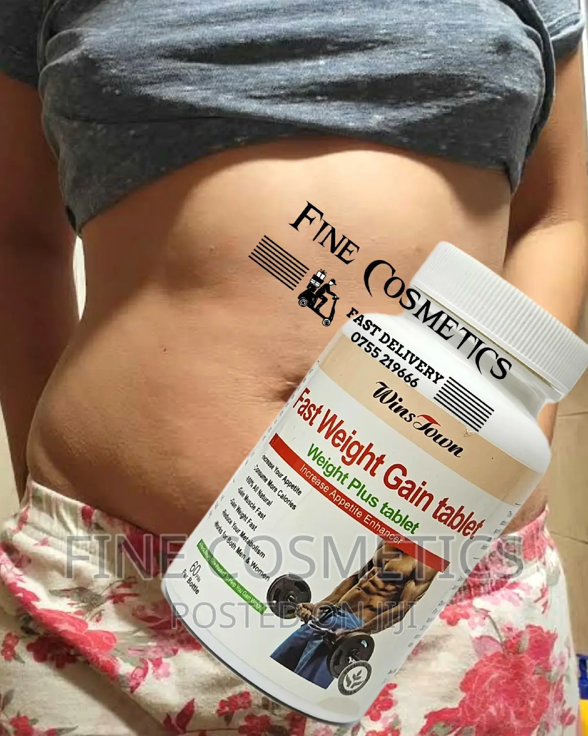 Unisex Fast Weight Gain Tablets, Body Building Muscle Growth