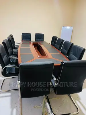 Executive Conference Table With 12 Chairs