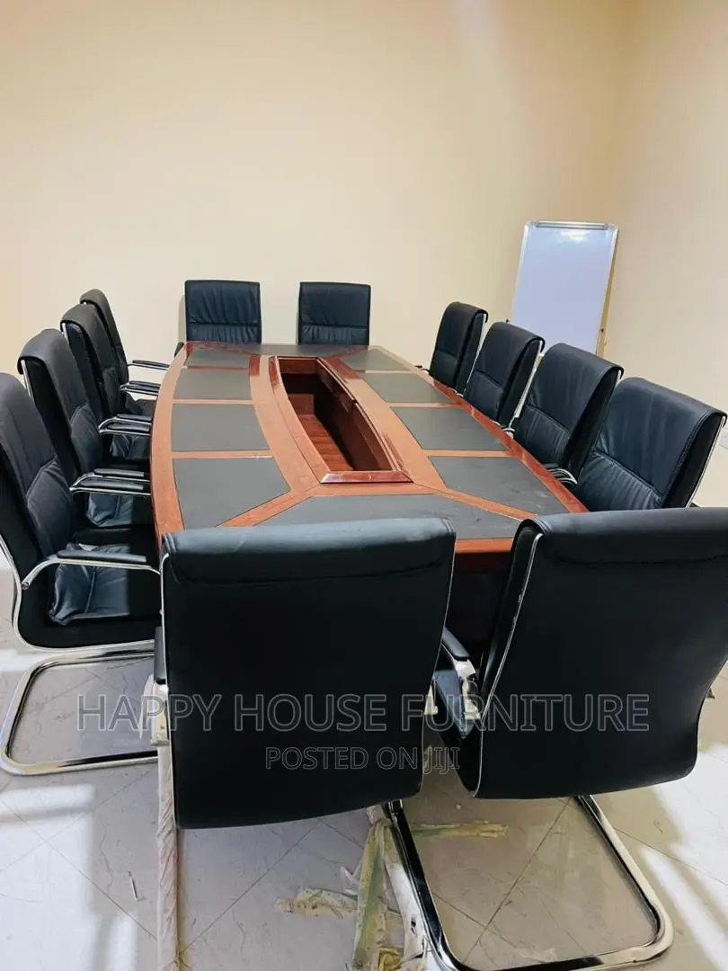 Executive Conference Table With 12 Chairs