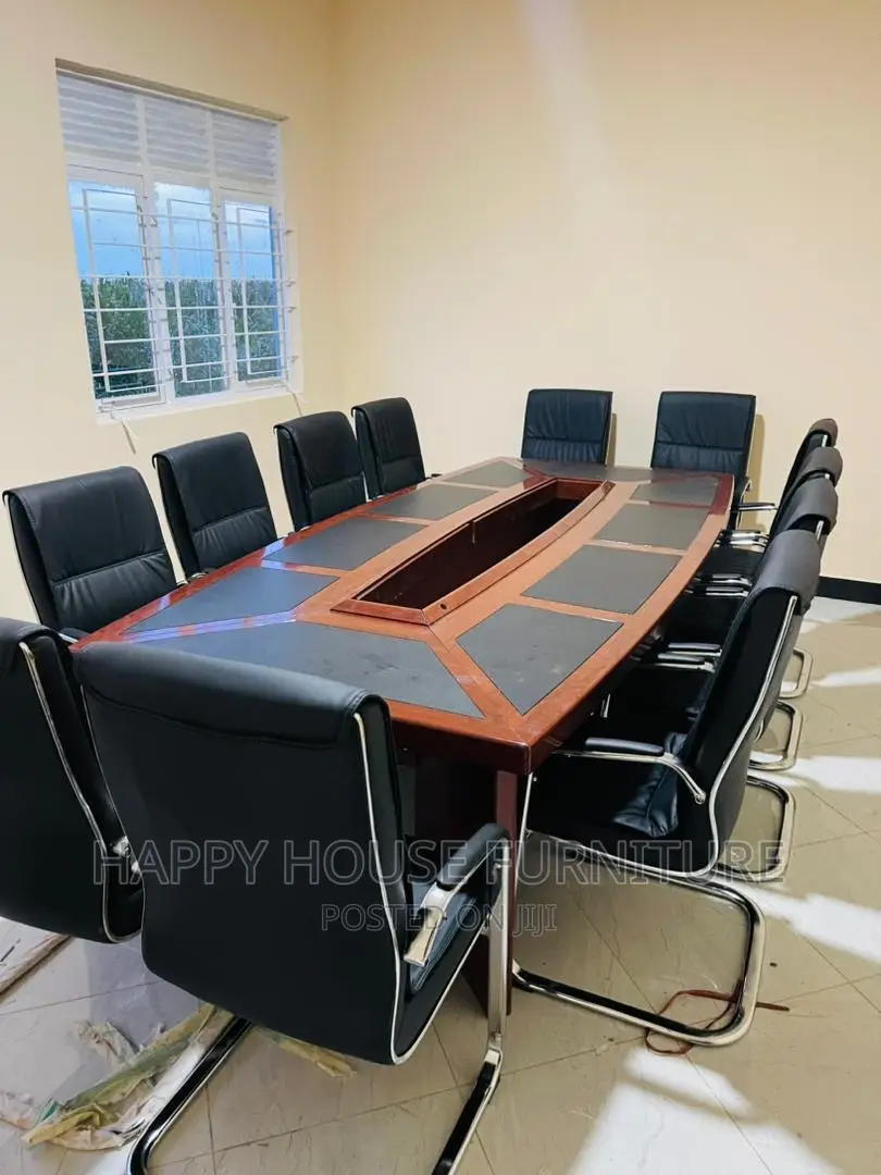 Executive Conference Table With 12 Chairs