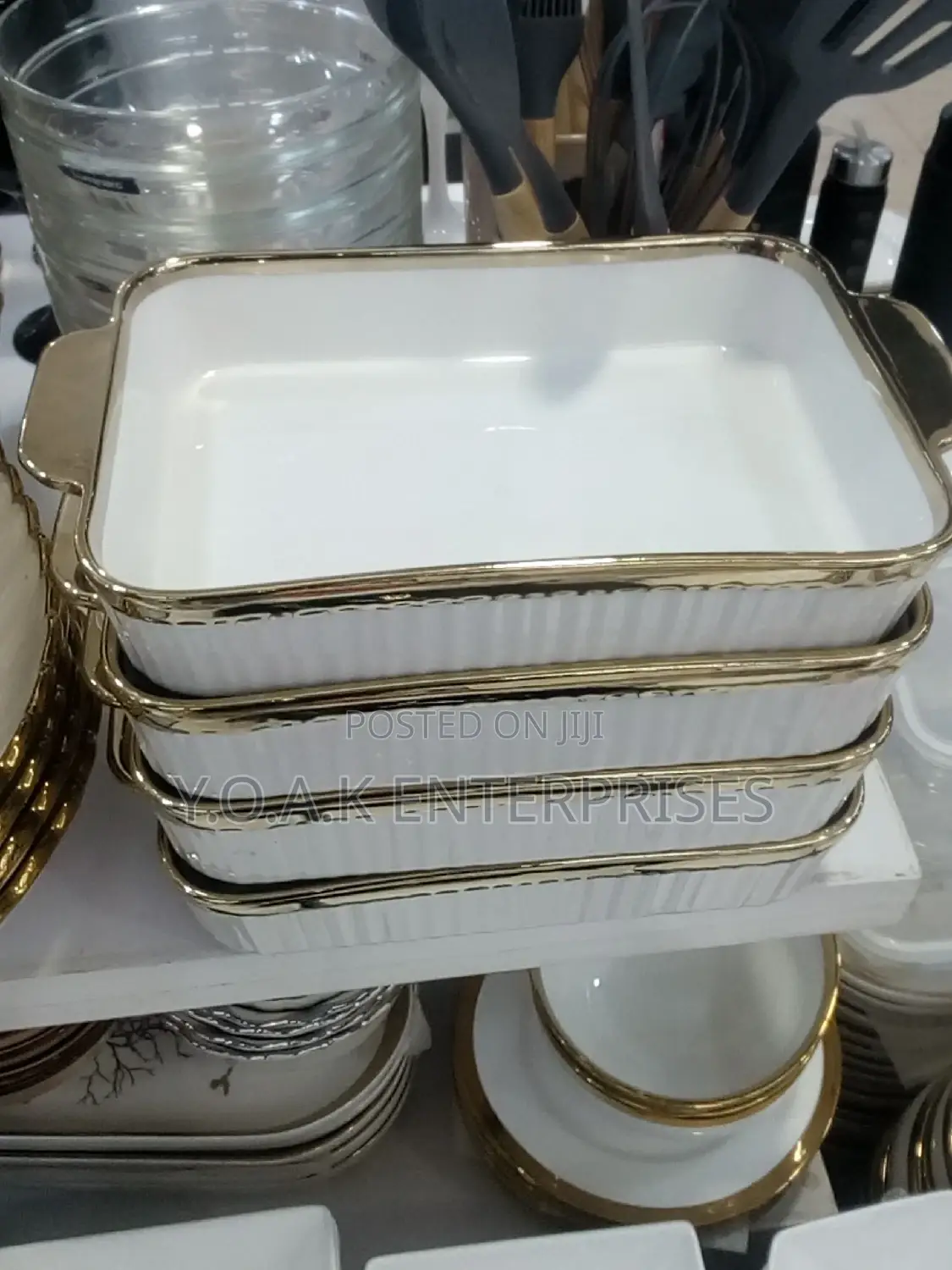 Ceramic Serving Rectangular Bowls