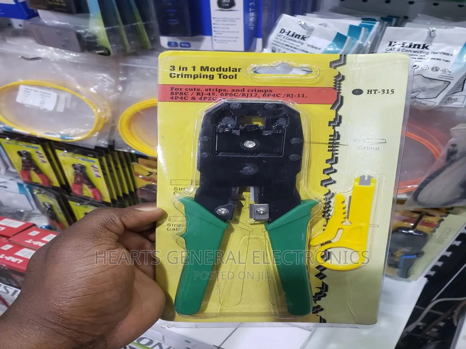 3 In 1 Modular Network Crimping Tool (HT-315)