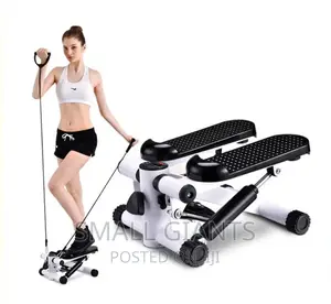 Step Machine Fitness Stepper With Resistance Bands