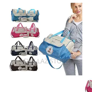 5in1 Women Multifunctional Baby Diaper Bag.