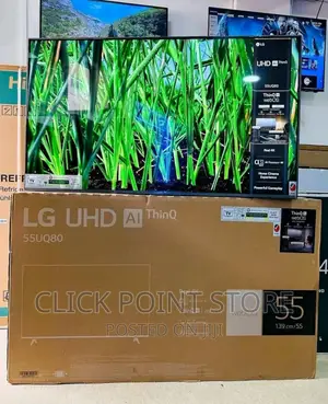Lg Uhd 55 Inch Smart Tv/ Original Lg/ 55" /55uq80 Lg Tv
