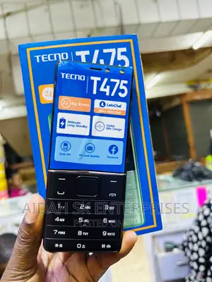 New Tecno T475 Black