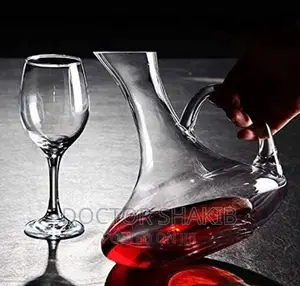 Wine Decanter With 6 Glasses