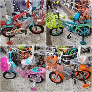 Kids Bicycle With Rear Basket