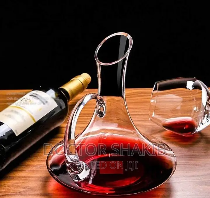 Wine Decanter Lead Free Crystal Glass
