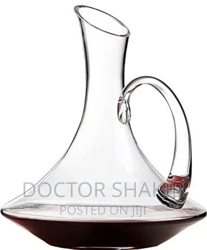 Wine Decanter Lead Free Crystal Glass