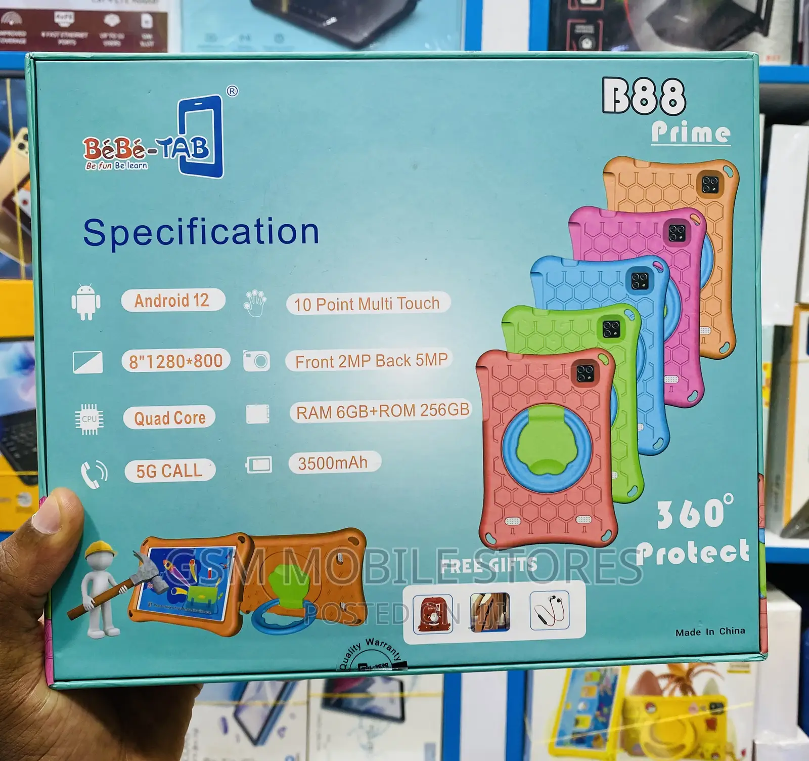 New Bebe B88 Prime 256 GB Blue