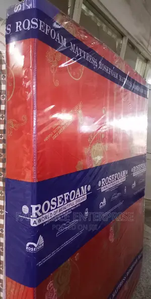 Rosefoam Mattress Super Deluxe 6*6 in 6 Inches Sealed Cover