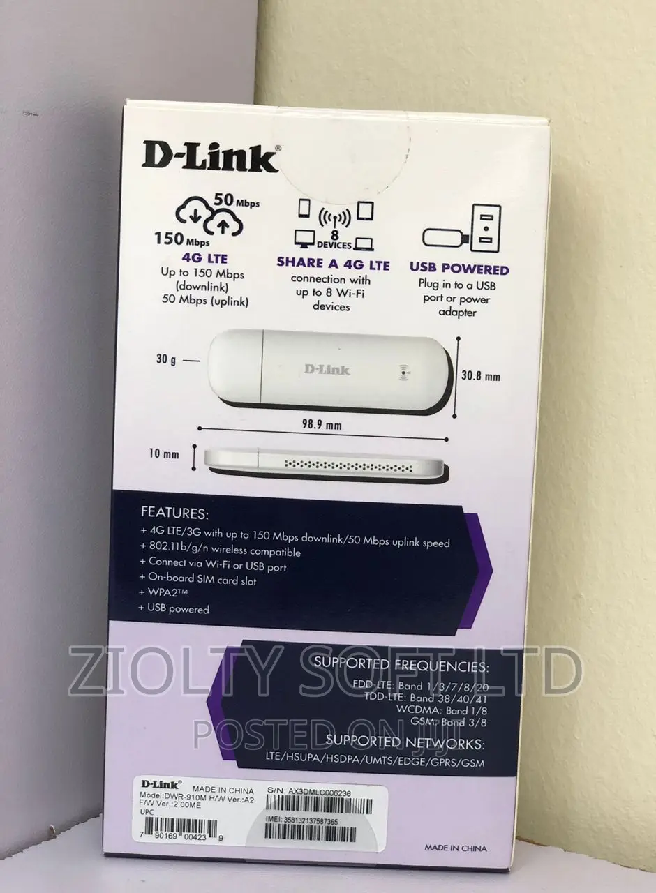 D-Link 4G LTE Modem