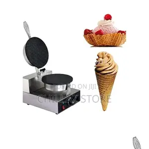 Single Head Commercial Electric Ice Cream Cone Maker.
