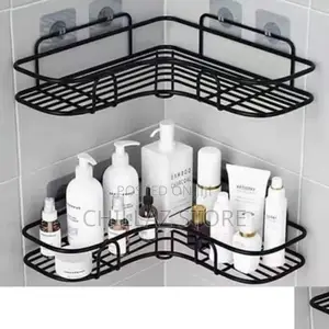 1 PC Bathroom and Kitchen Wall Mounted Corner Shelves.