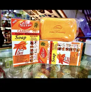 Veet Gold Turmeric Super Whitening Soap