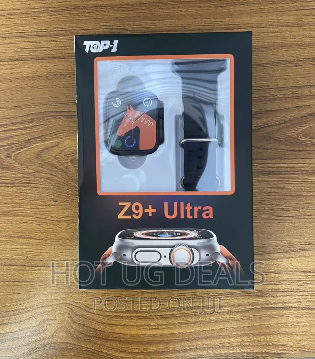 Z9+ Ultra Smart Watch - Black