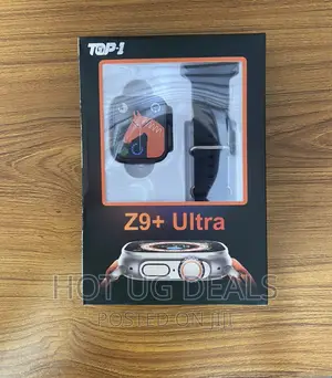 Z9+ Ultra Smart Watch - Black