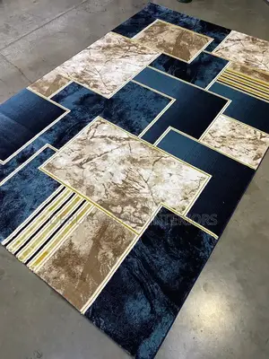New UK Quality Stock Carpets in Blue(2meters by 1.5 Meters)