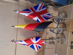 Table Flags With Aluminium Pole