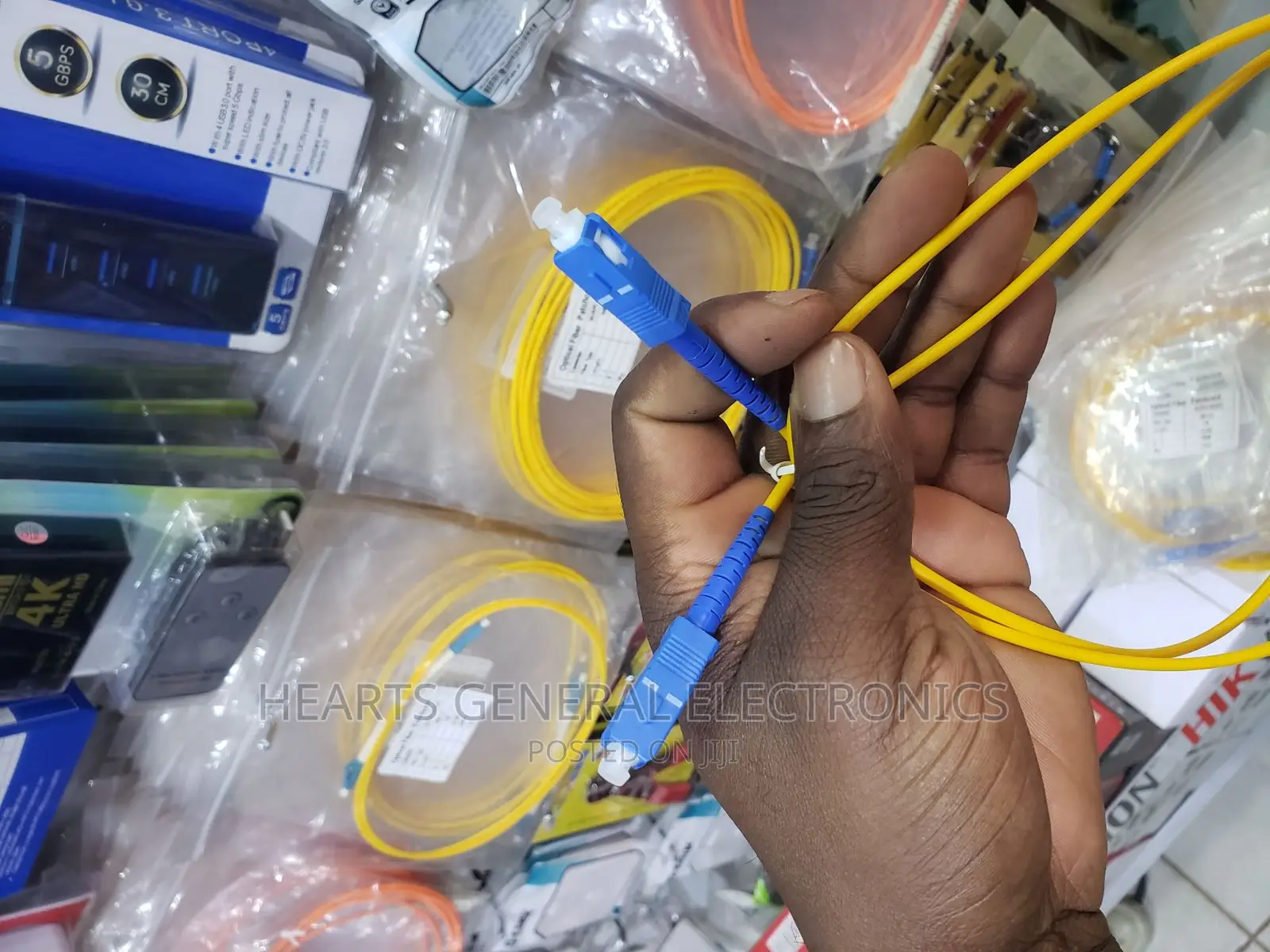 Optical Fiber Patch Cord ( SC - SC SM )