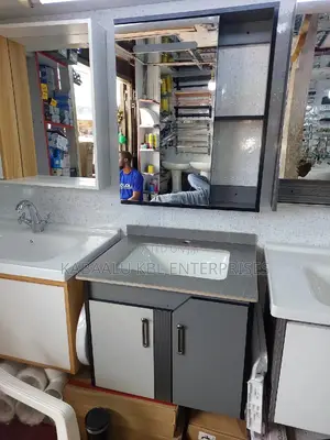 Drawer Basins Complete (Basin Cabinet and Mirror)Vanity Unit