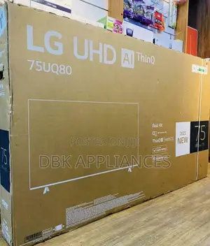 Lg 75inch Smart Uhd TVS Original Authentic