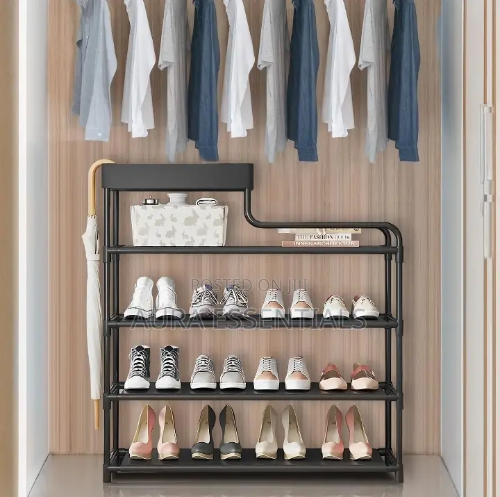 Multifunctional 4tier Shoe And Bag Rack