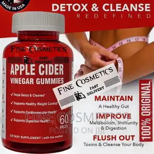 Apple Cider Vinegar Gummies for Weight Loss, Detox +Immunity