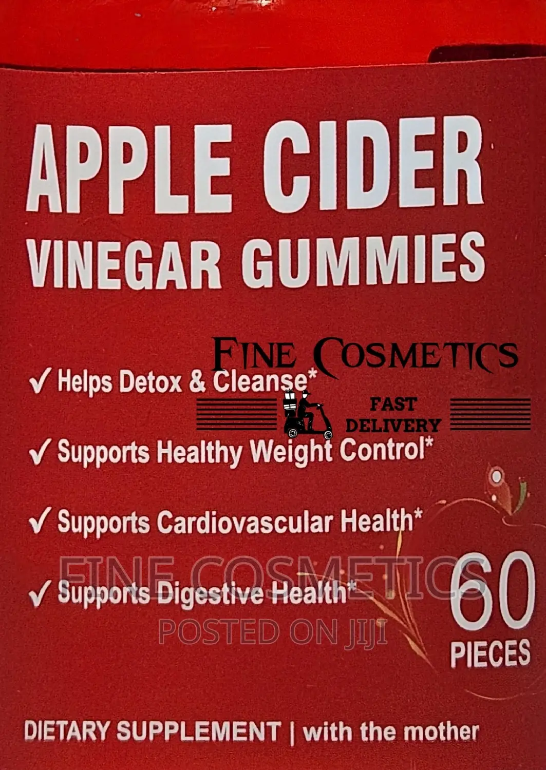 Apple Cider Vinegar Gummies for Weight Loss, Detox +Immunity