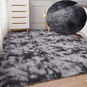 Fluffy Carpet Gray
