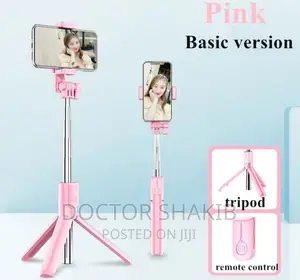 Multifunctional Selfie Monopod With a Wireless Remote
