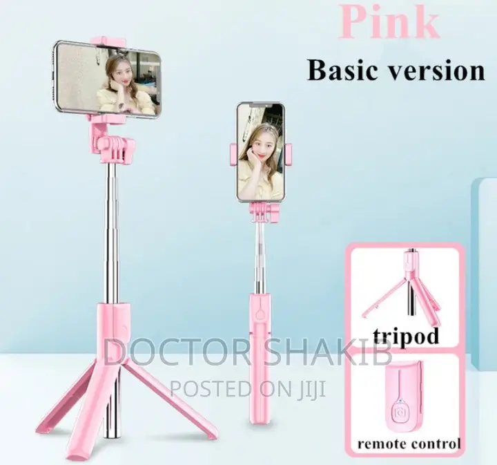 Multifunctional Selfie Monopod With a Wireless Remote