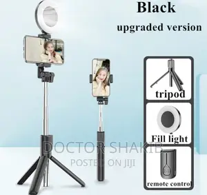 Multifunctional Selfie Monopod With a Wireless Remote