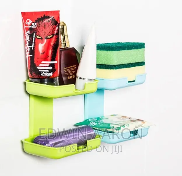 Sticker Adhesive Soap Dish Holder