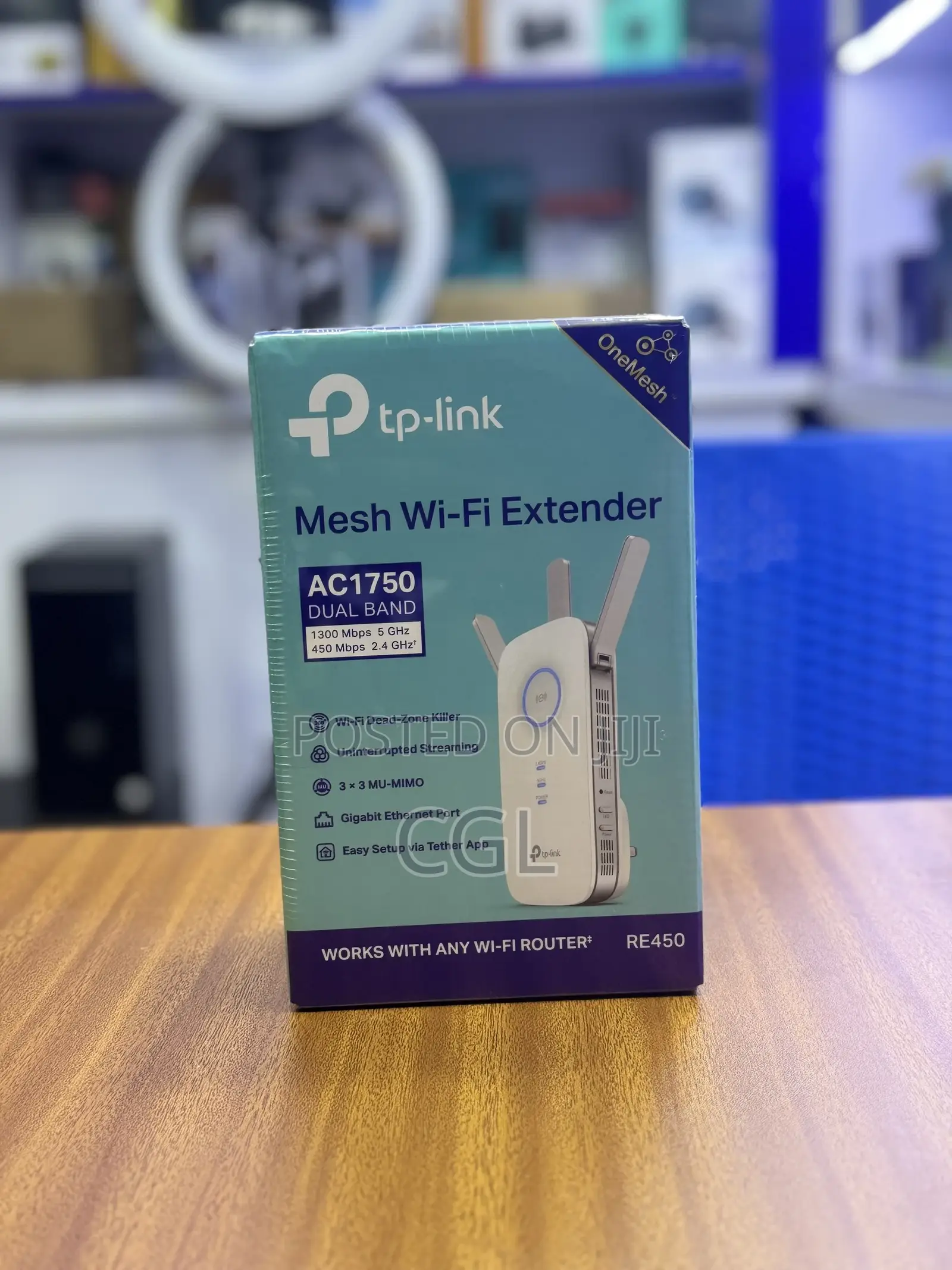 Tplink Ac1750 Mesh Wifi Range Extender Re450