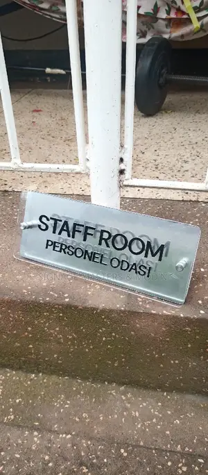 Door Labels and Directions Signs