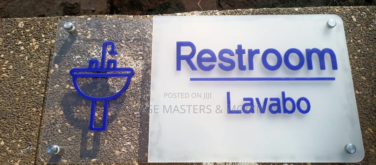 Door Labels and Directions Signs