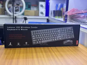 Original Lenovo 100 Wireless Keyboard and Mouse