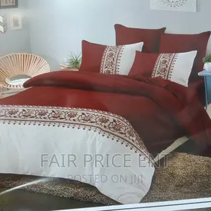 Vip Executive Duvet Cover Set.6x6.( Brown)