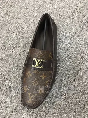 New Men's Leather Shoes Luxury Royal Style Louis Vuitton