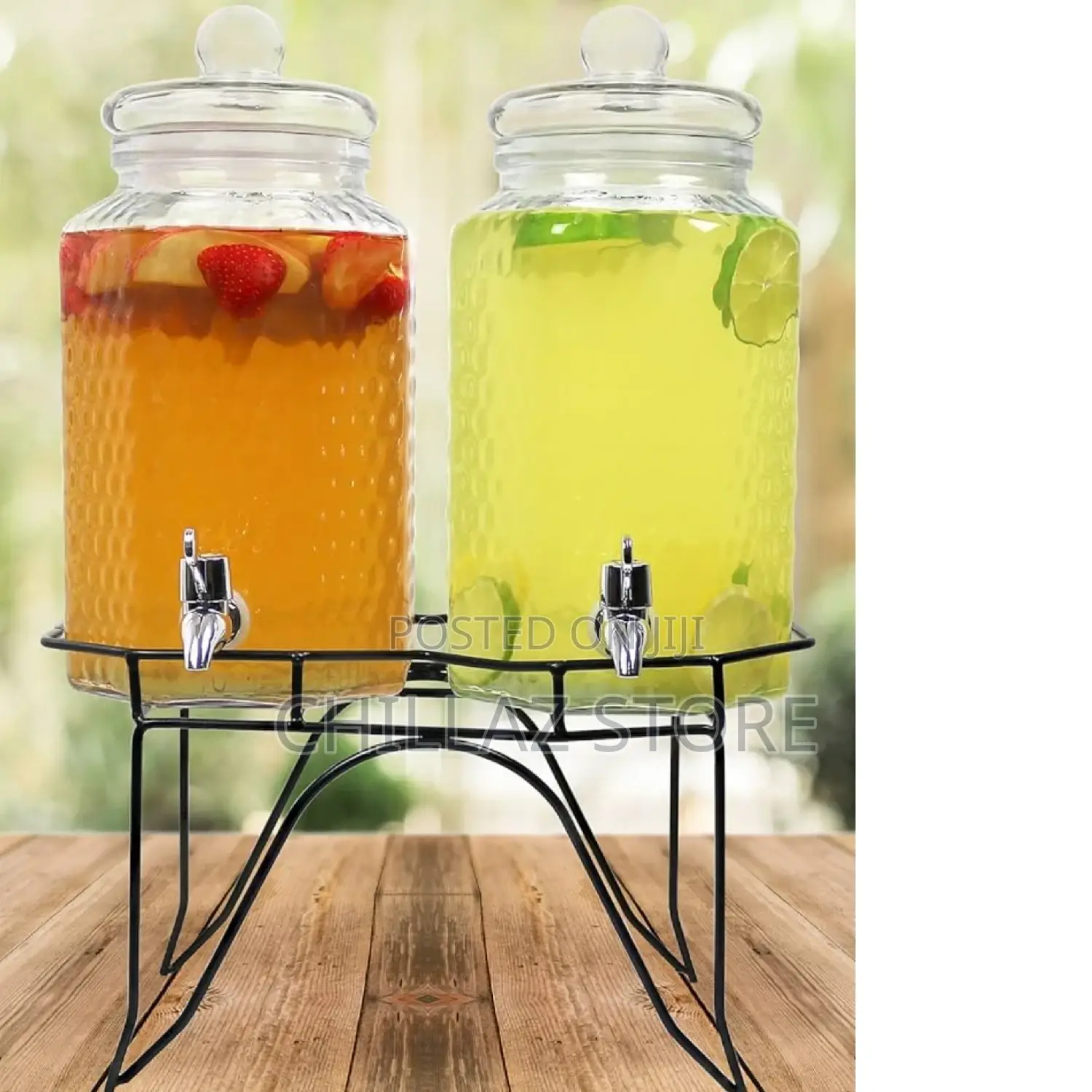 Beverage Drink Dispenser With Stand.