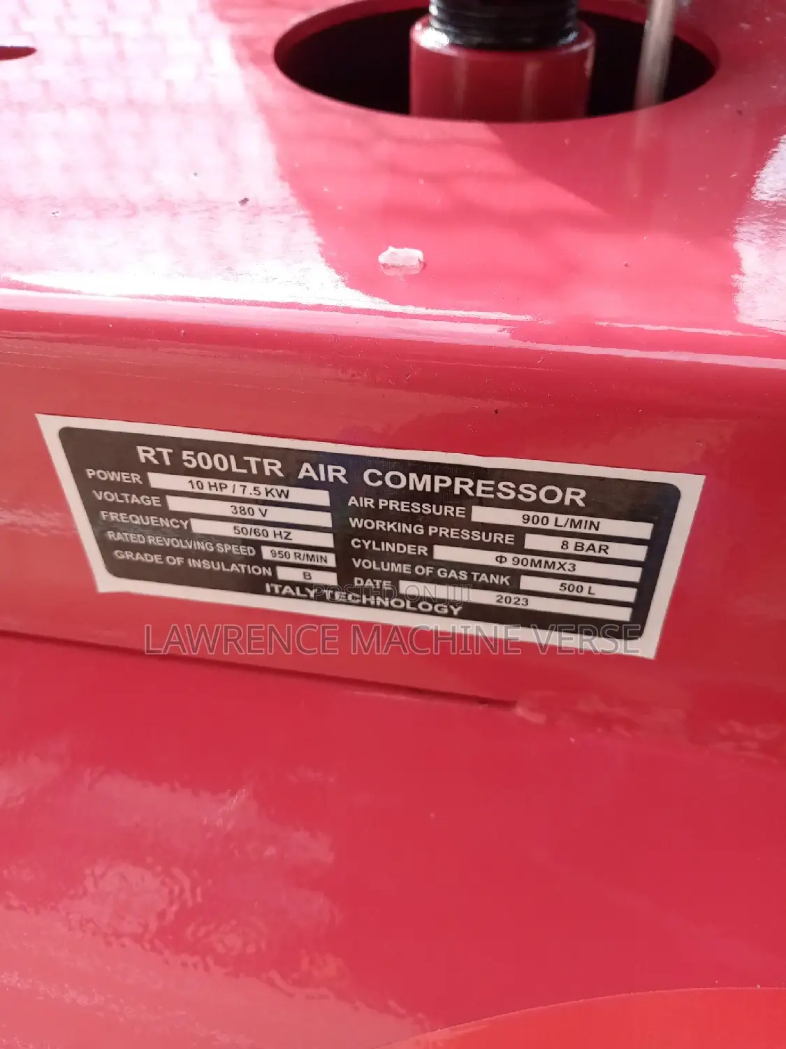 Air Compressor 500L